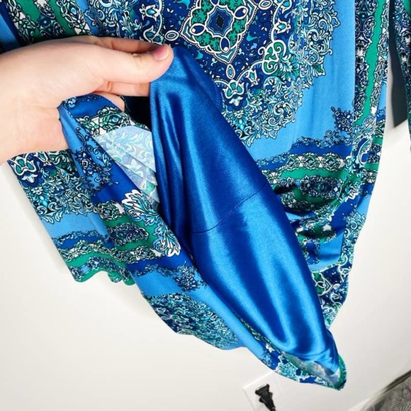 LAUNDRY by Shelli Segal Paisley Mini Dress - Picture 8 of 10